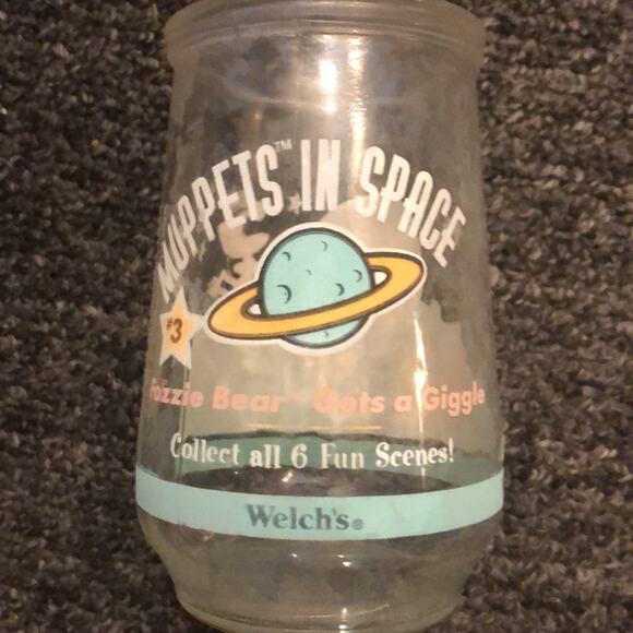 Muppets In Space Fozzie Bear Welch's 1998 Jim Henson's Collectors Glass - Picture 2 of 5